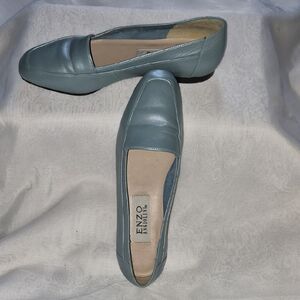 Enzo Angiolini Women's Light Blue Flats Size 7.5M